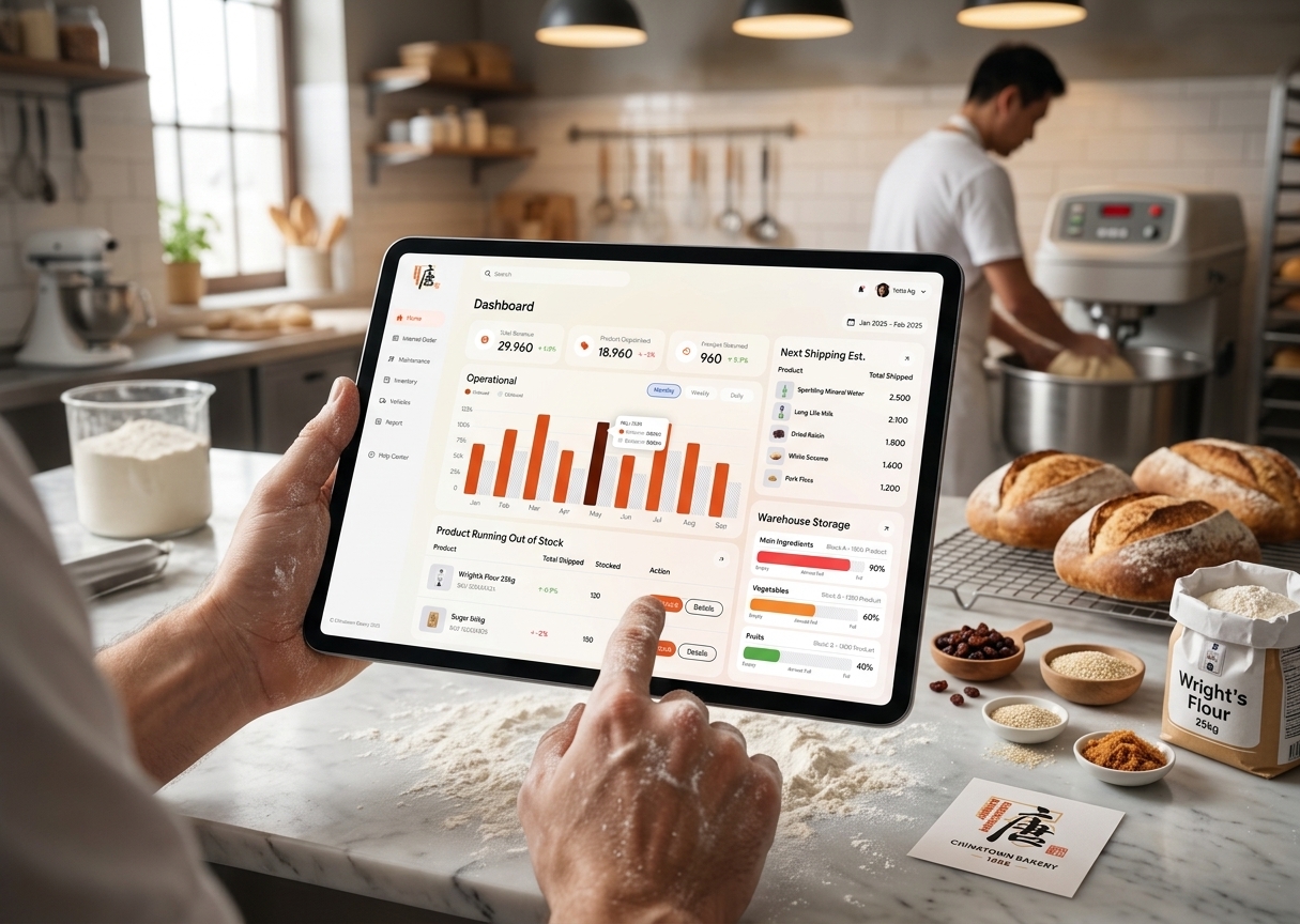 Chinatown Bakery iPad Order System